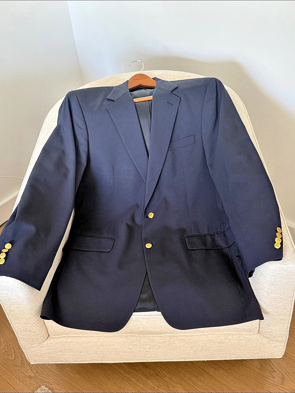 Brooks Brothers Traditional Men's Blue Blazer